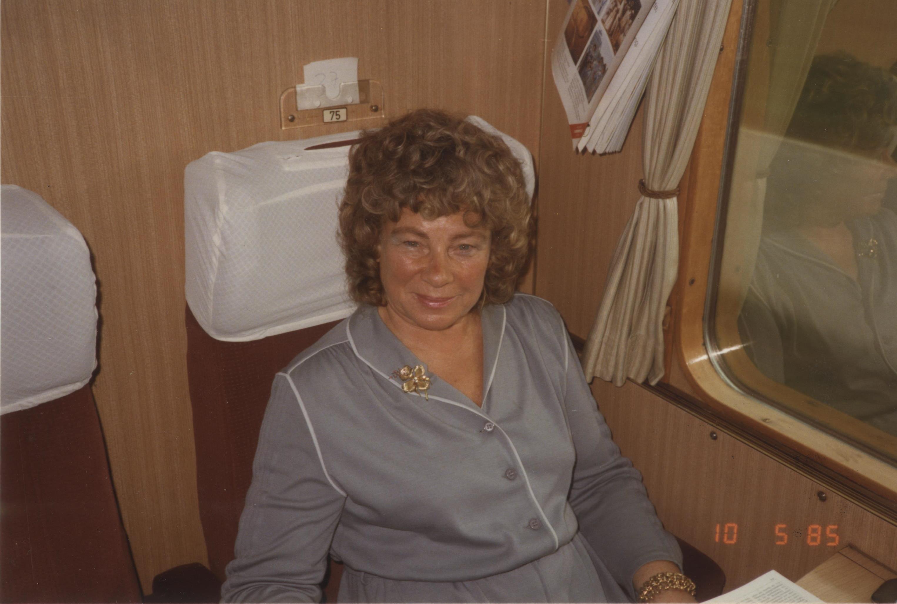 Lilija Linde-Skultāne, 1985. gads