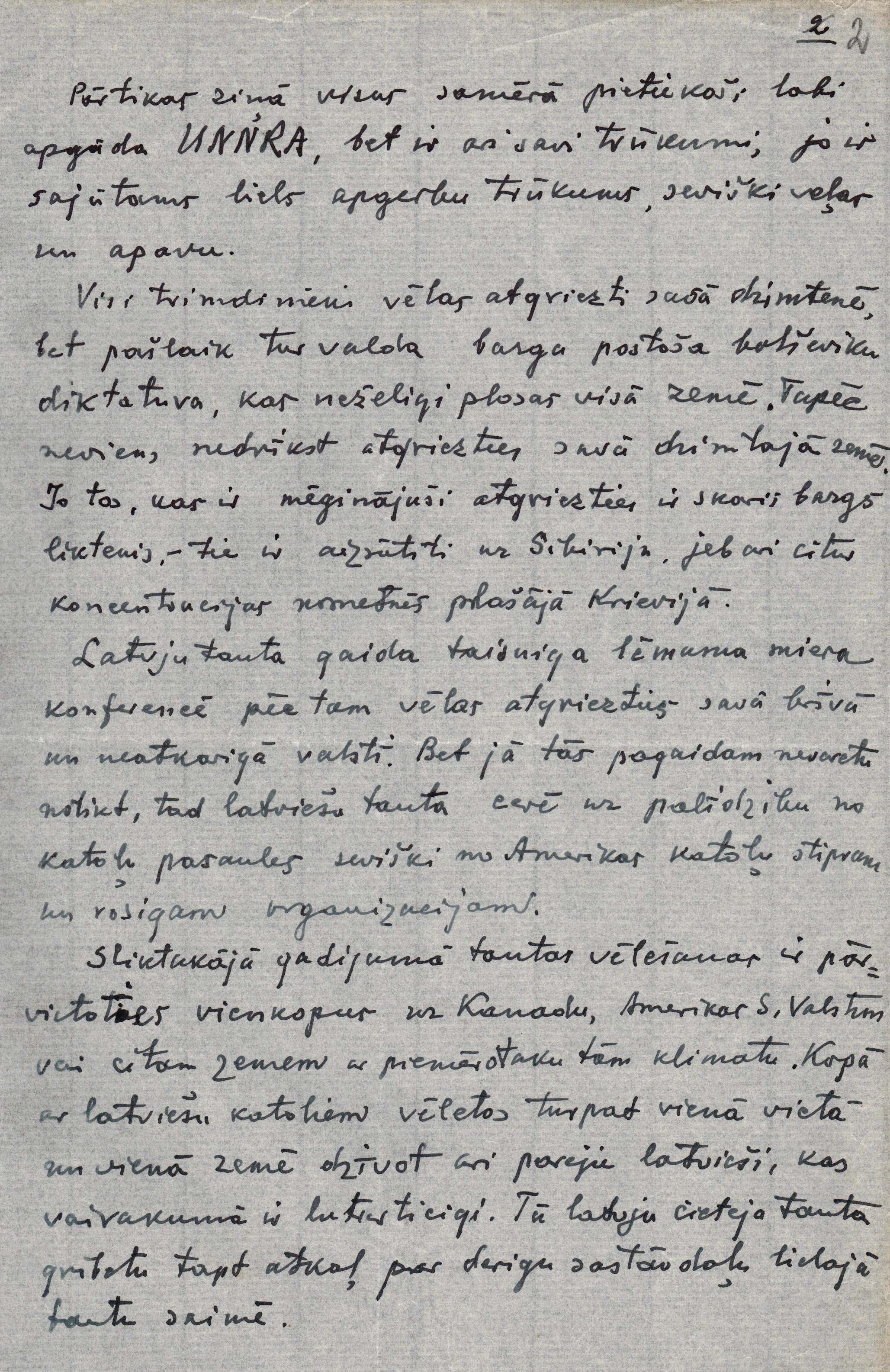 Bīskapa Jāzepa Rancāna Vatikānā iesniegtais memorands par palīdzības sniegšanu latviešiem, kas atrodas trimdā. Sastādīts 1946. gada 28. jūnijā.