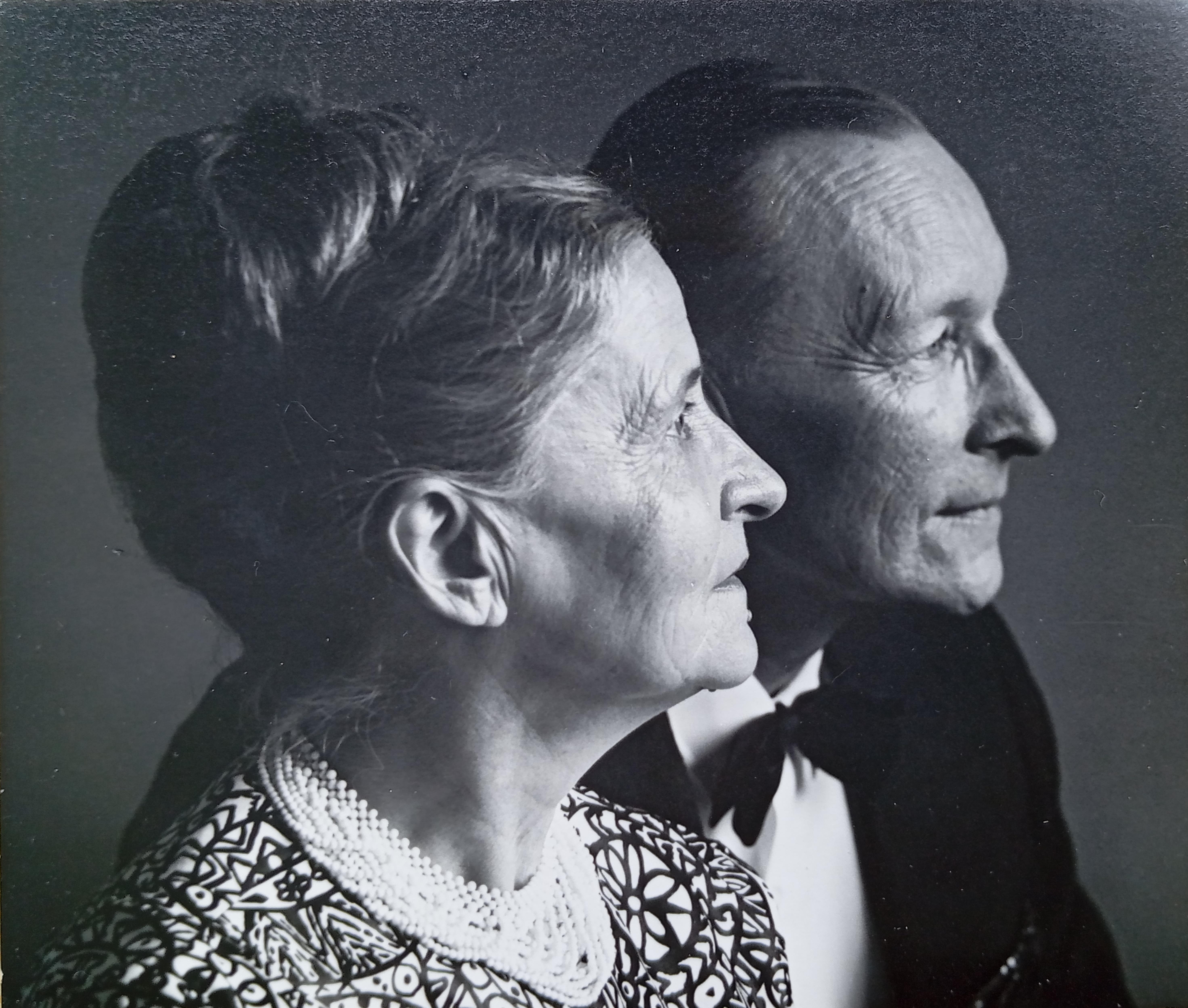 Ģirts Salnais ar sievu Liliju. 20. gadsimta 60. – 70. gadi.