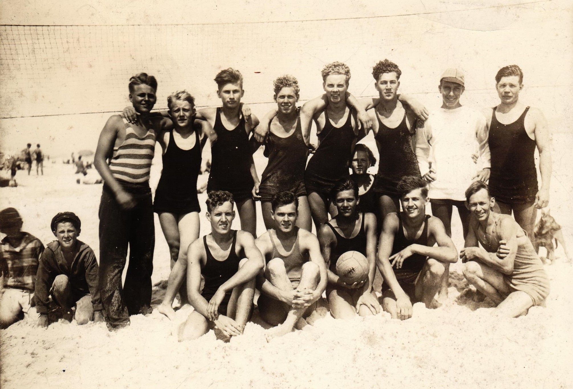 Filadelfijas latviešu izglītības biedrības "Prometejs" sporta komanda 1927. gadā.