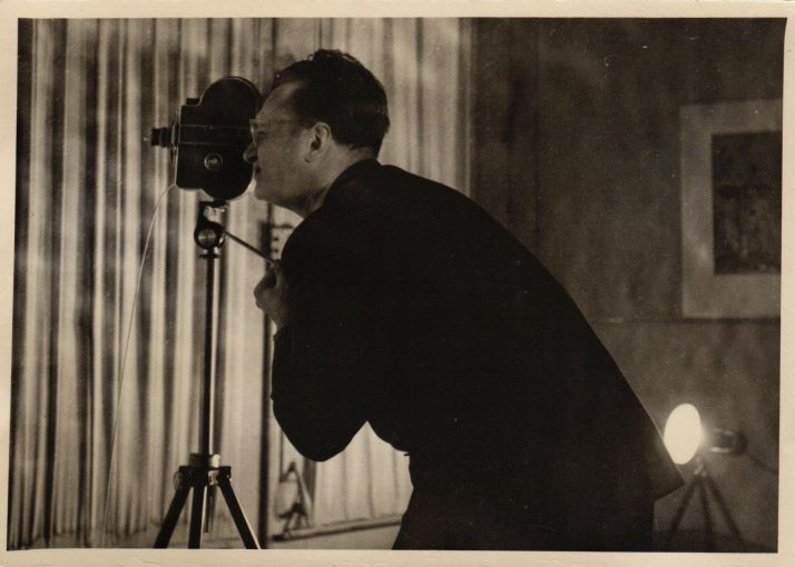 D. L. Stauvers filmēšanas procesā. 1955. – 1965. gads.