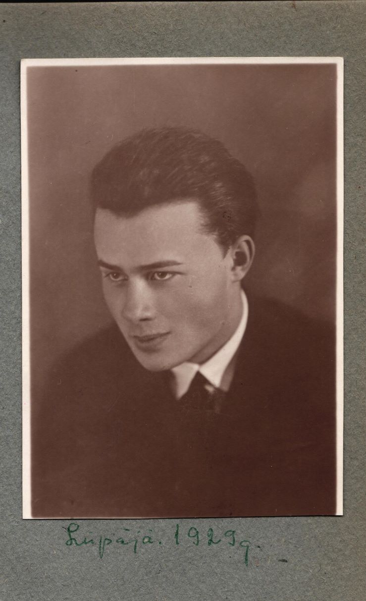 Ģ. Ārvalda fotogrāfija. Liepāja. 1929. gads.