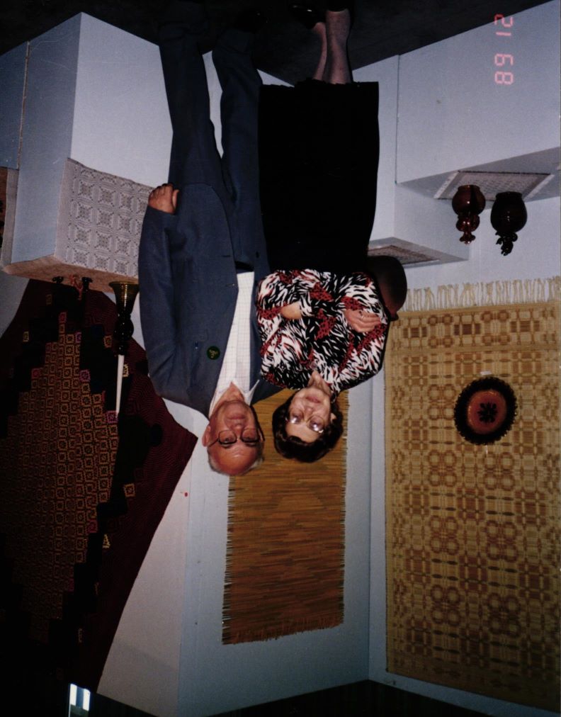 Lidijas un Sergeja Beklešovu fotogrāfija. 1989. gads.
